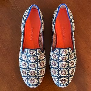 Rothy’s flats - sapphire mosaic print